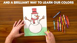 Snowman Coloring for Toddlers!!!