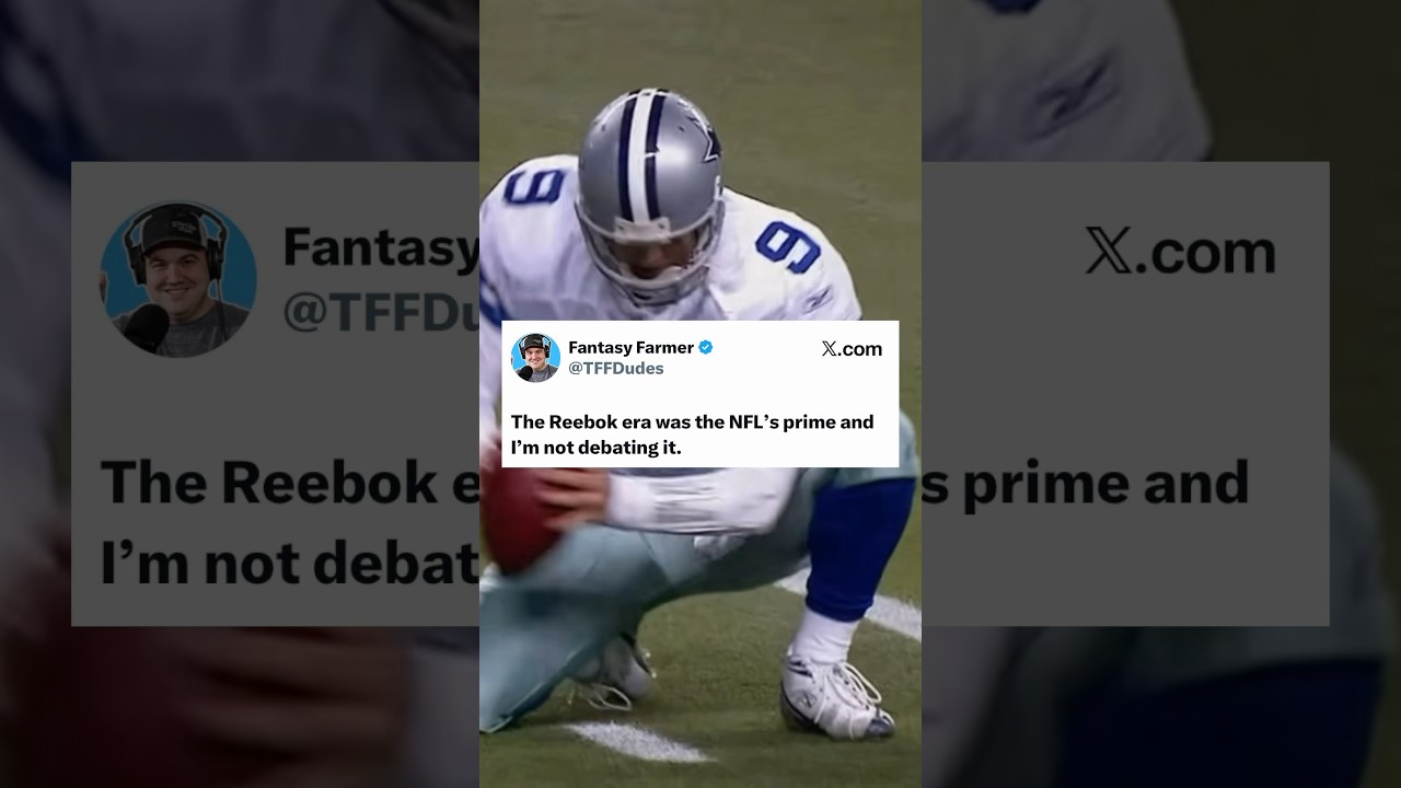 The NFL Peaked Before the Nike Era. The Reebok Years Were Prime. The NFL Peaked Before the Nike Era. The Reebok Years Were Prime.