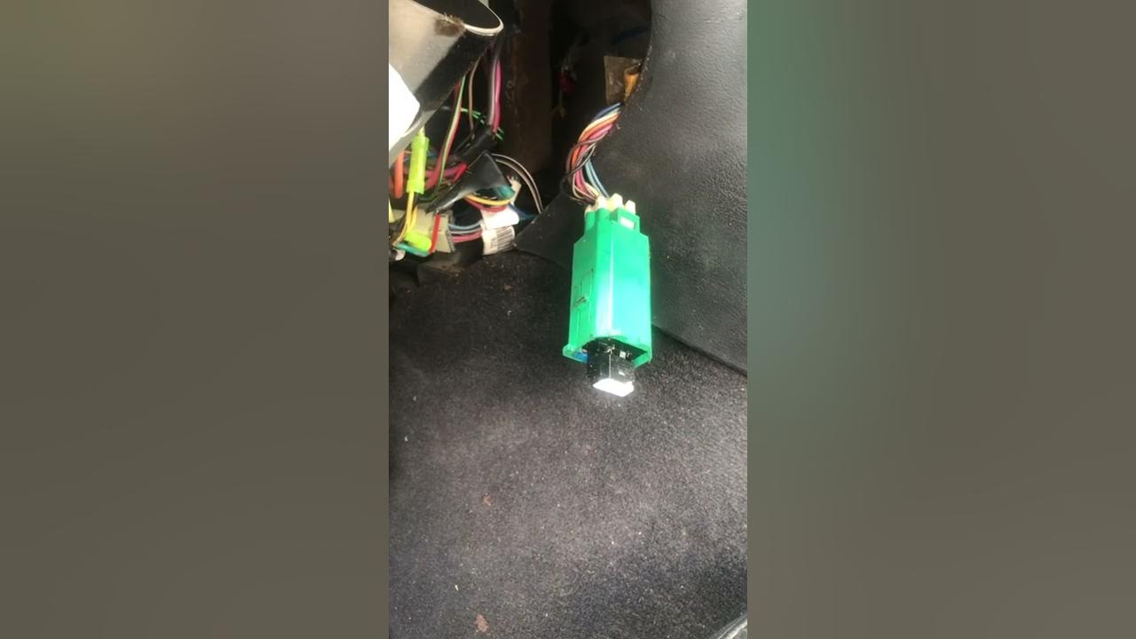 C5 corvette hazard switch replace YouTube