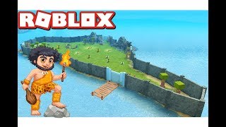 بناء بيت محصن فى جزيرة بوجا بوجا فى لعبة roblox !!