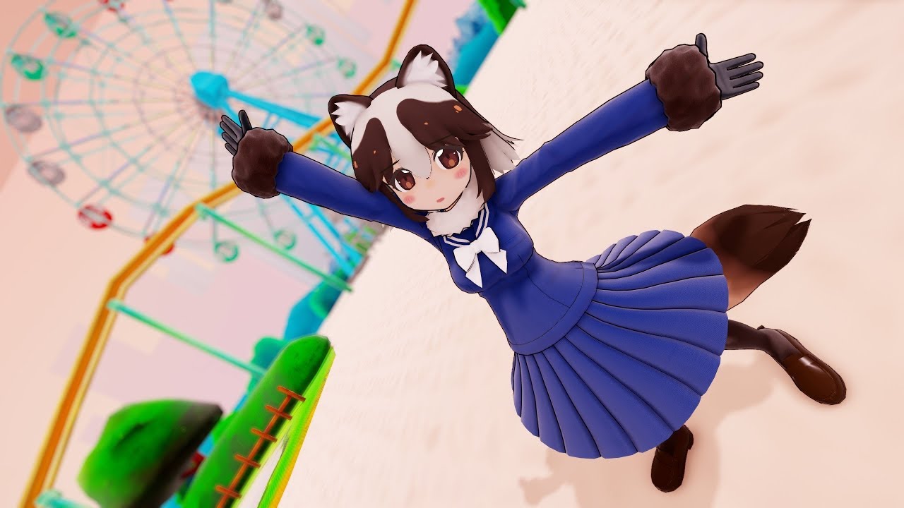 たぬきちゃんで夜もすがら君想う Mmdけもフレ Youtube