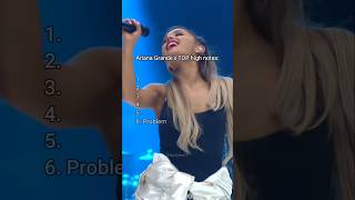 Ariana Grandes TOP High Notes Compilation