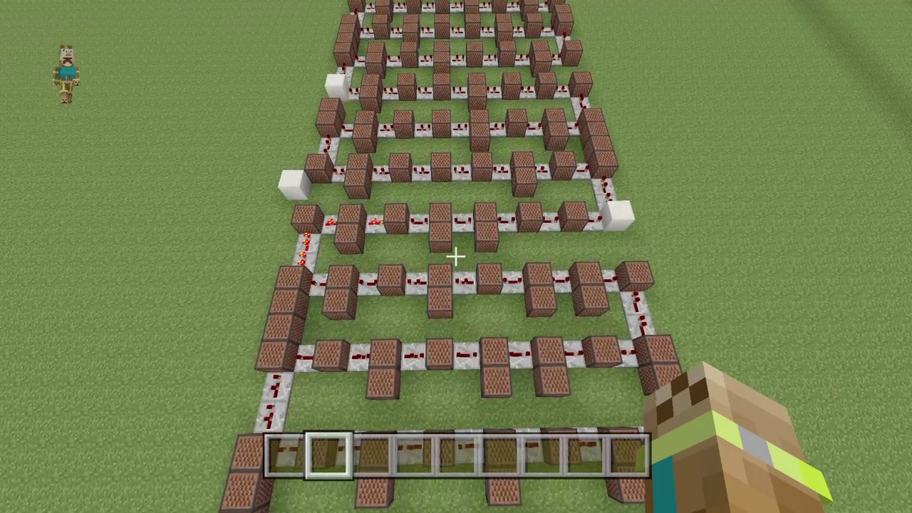 Stuff in my Minecraft world + Five nights at Freddy's song in note ...