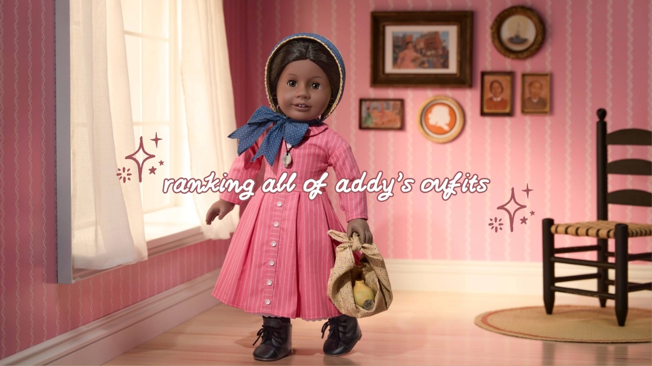 Рейтинг всей коллекции нарядов куклы American Girl Адди Уокер.