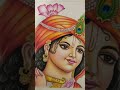 Krishna Drawings Sketches #shorts #videi #craft #drawing #krishna