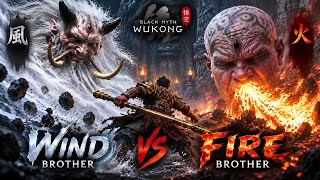 Monkey King vs Wind & Fire Brothers 🔥🌪️ | Black Myth: Wukong  screenshot 4