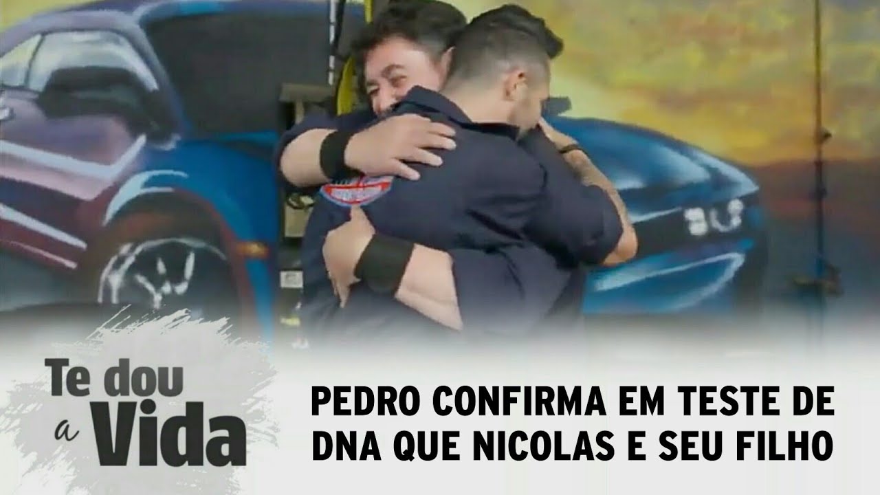 Te Dou a Vida - Pedro confirma em teste de DNA que Nicolas é seu filho