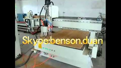 Auto tool changer ATC with 8 magazines