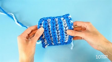 Two-Colour Brioche Stitch Step-by-Step