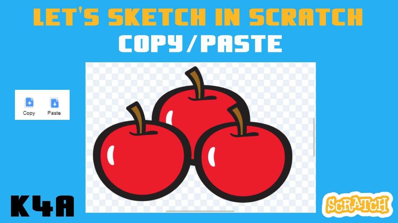 Copy/Paste - Let's Sketch In Scratch - YouTube