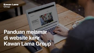 Panduan melamar di website karir Kawan Lama Group screenshot 2