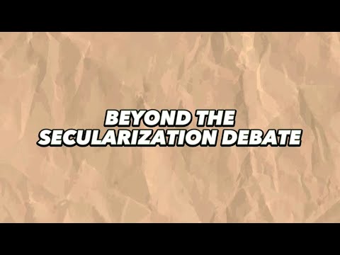 secularization thesis debate