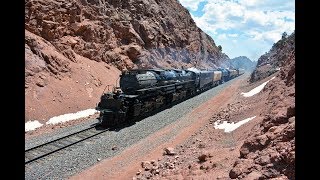 Big Boy #4014 UP #844 Double header Cheyenne to Rawlins, Wyoming