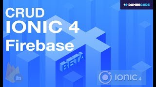 Ionic 4 & Firebase CRUD