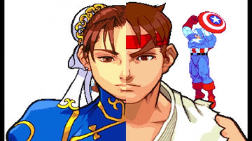 Marvel vs Capcom 1 ( Arcade ) - Ryu / Chun-li Playthrough ( Jun 30, 2020 )