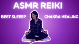 Asmr Reiki for the best sleep 😴 full chakra healing #reiki #asmr #sleep
