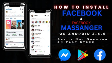 How to install Facebook & Messenger on android 4.4.4 || Facebook not showing on playstore