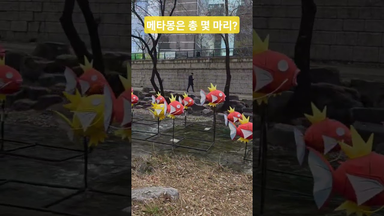 잉어킹 군단의 습격 #pokemon