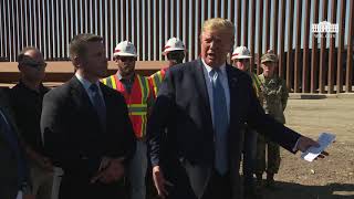 President Trump Visits the Border Wall screenshot 5