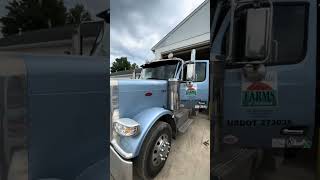 2025 Peterbilt 🥵 #patriotautoglassandtinting #peterbilt #semi #bigrig #semi