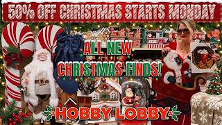 Information HOBBY LOBBY CHRISTMAS 2026 FINDS | 50% OFF CHRISTMAS STARTS MONDAY! 🎄✨ #hobbylobby #CHRISTMAS News