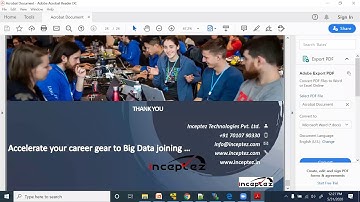INCEPTEZ BIGDATA HADOOP SPARK COURSE INTRODUCTION