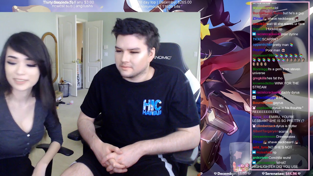 Top Twitch Sexy Girls | chill stream :) | Doing Dyrus' makeup :^) | Burning box