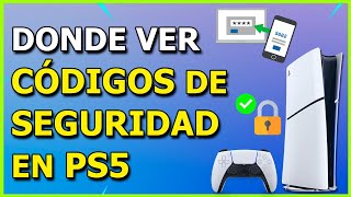 🔑 Cómo Encontrar Tus Códigos de Seguridad en PS5 🔒 Protege Tu Cuenta (Guía Fácil)