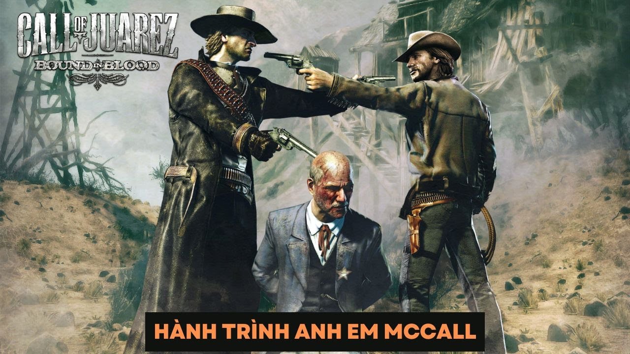 Call of Juarez: Bound in Blood – Toàn Bộ Cutscene Full Movie | Cốt Truyện Miền Tây Đỉnh Cao