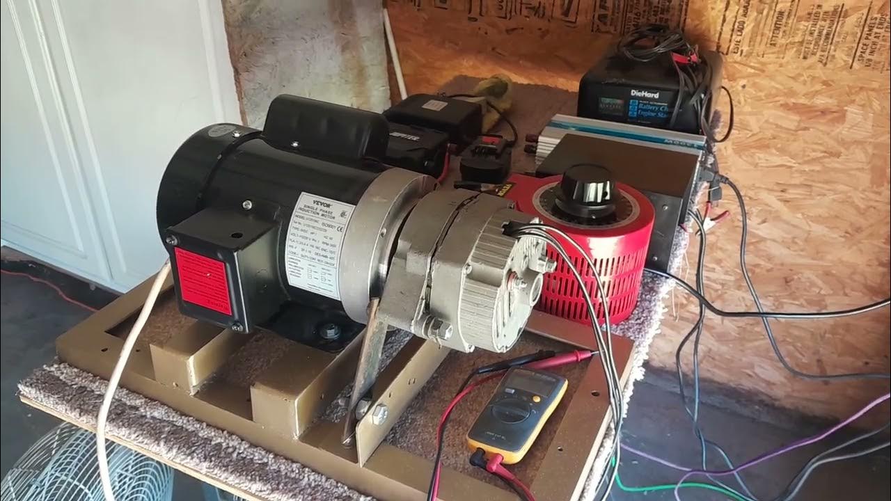 Self Running Generator R and D, and Adding More Panels - YouTube