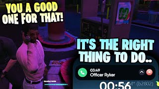 Officer Ryker Informs Nino About Cancelling Windel Santana's Warrant!! | NoPixel RP | GTA RP | CG