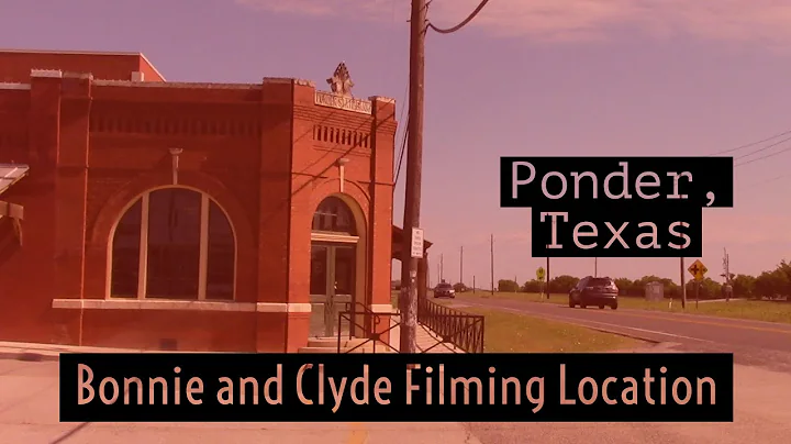 Bonnie and Clyde Filming Location -  Ponder, Texas