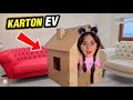 ESMA KARTON EV YAPTI ‼️ODASINI KARTON EVE TAŞIDI 