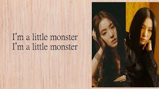RED VELVET Irene & Seulgi ''Monster'' [Easy Lyrics]