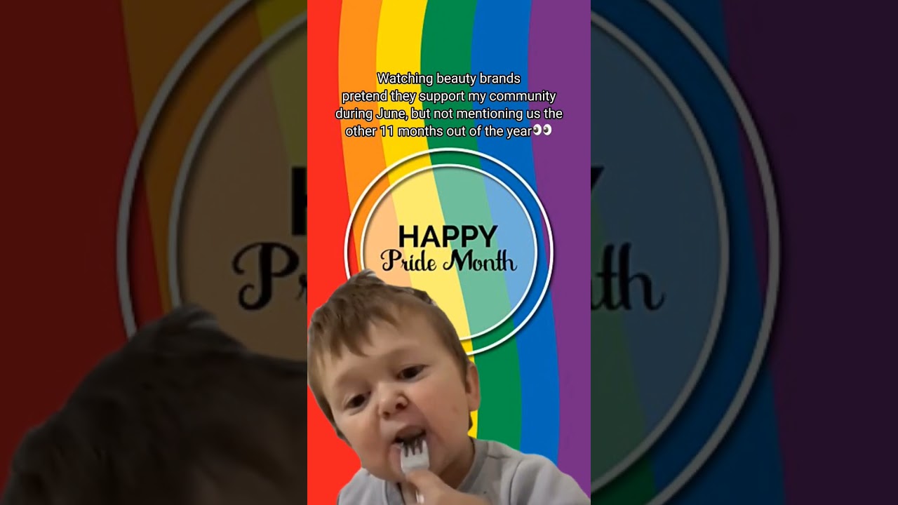 Companies During Pride Month Be Like 