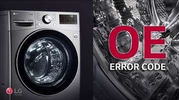 LG Front Load Washer - OE Error Code
