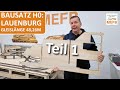 Modelleisenbahn bauen / Fertiganlage / Holzbausatz / Spur H0 / MEFB / Lauenburg / Elbe
