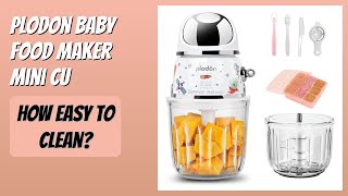 REVIEW (2026): Plodon Baby Food Maker Mini Cu. Features screenshot 3