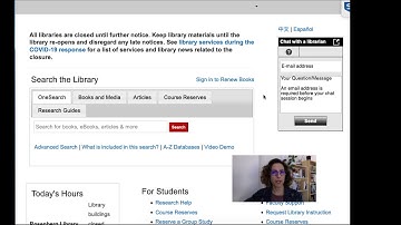 City College San Francisco (CCSF) Online Library Welcome