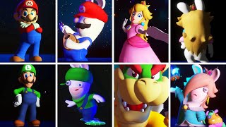 MARIO + RABBIDS SPARKS OF HOPE - ALL VICTORY ANIMATIONS