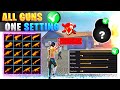 All guns one sensitivity   free fire headshot setting in tamil  ob44 one tap sensitivity 