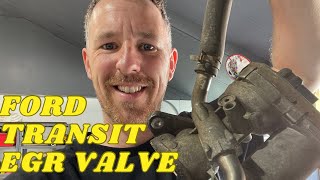 How to replace EGR valve- Ford Transit MK7 2.4