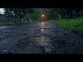 Slow Rain on Broken Road Indonesia | Calm Rain Drops | Help Insomnia, Study, Meditation, Relax