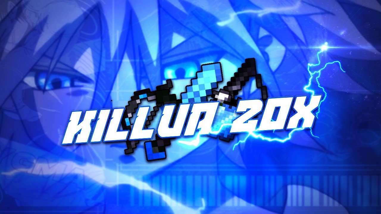 Killua 20x / Texture Pack 0.15.10 / Skywars, uhc, 1v1...