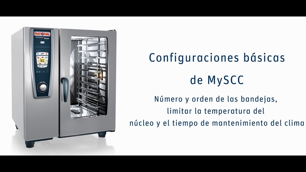Horno rational gas self cooking center 5 senses mod 201