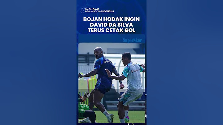 Seusai Hattrick, Bojan Hodak Ingin David da Silva Terus Cetak Gol #persib #liga1 #bojanhodak