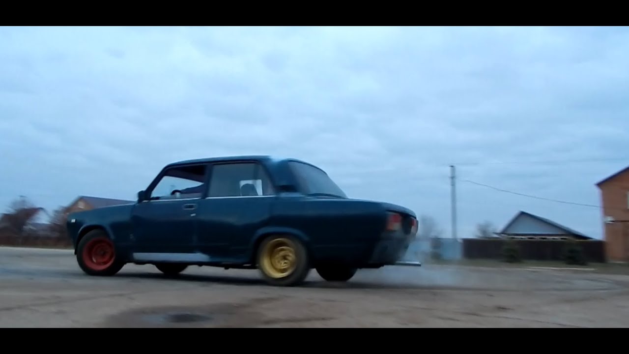 ВАЗ 2107 с заваркой, крутим пятаки - YouTube