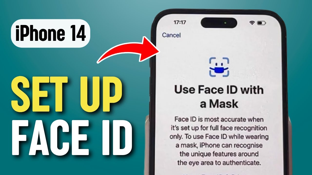 How to Set Up Face ID on iPhone 14 - YouTube