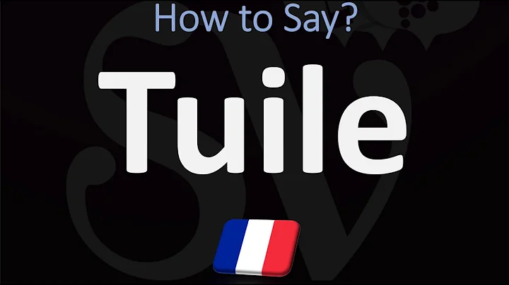 How to Pronounce Tuile? (CORRECTLY) | Say 'ROOF TILE' in French