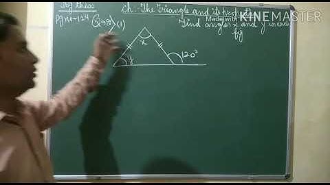 Ch-The Triangle and its Properties(Try these Pg.no 124 Q.no-2(i,iii))